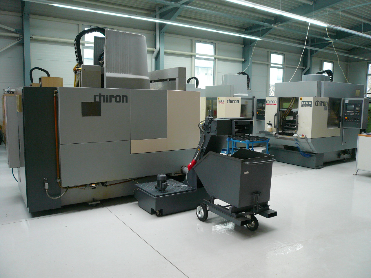Chiron CNC milling machines in use at Seide s.r.o.